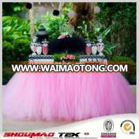 Handmade table cloth wedding/party tulle table skirt