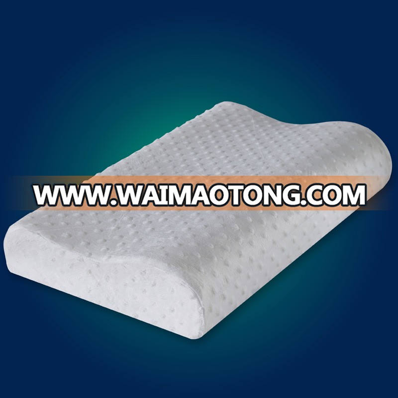 Breathable Washable Cover Latex Contour Memory Foam travel neck protection Sleeping bed Pillow